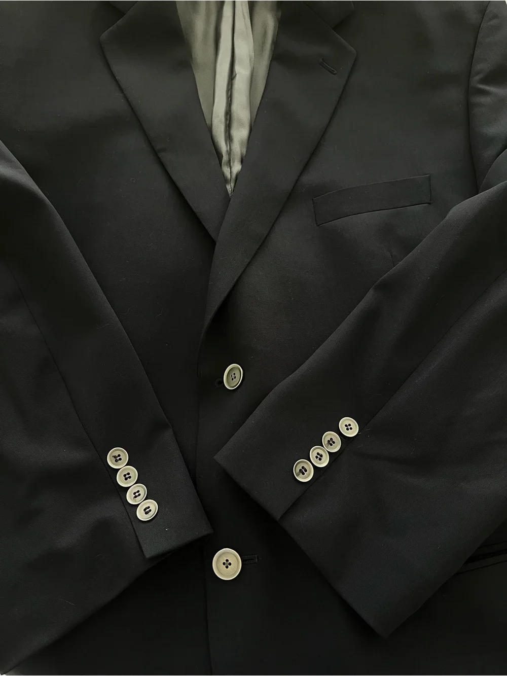 Calvin Klein Classic Men's Navy Two-Button Sports Blazer